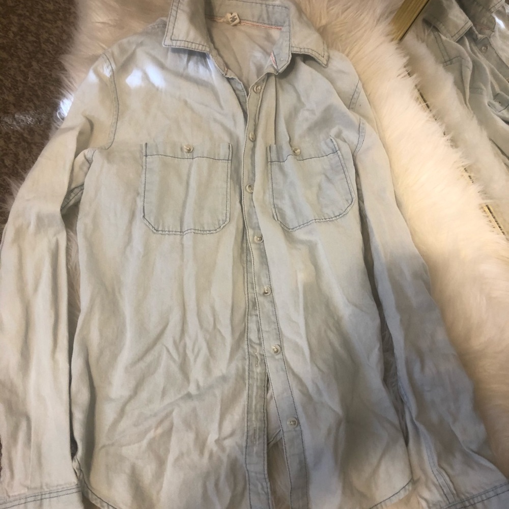 Aeropostale Jean button up